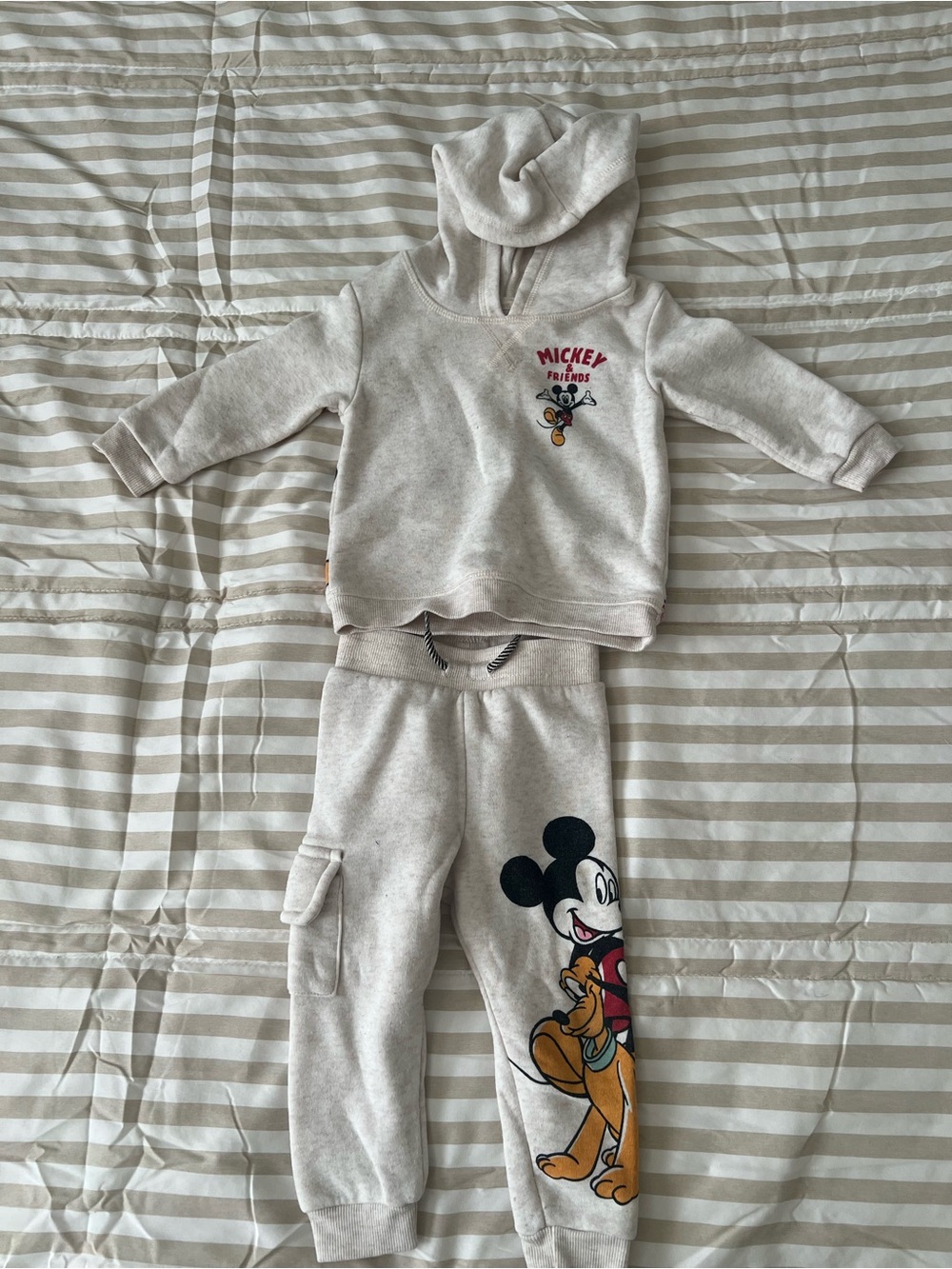 Disney Mickey Mouse baby boy outfit size 12 months